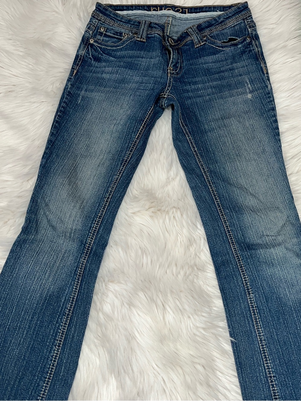 Rue21 Women's Dark Blue Bootcut Jeans